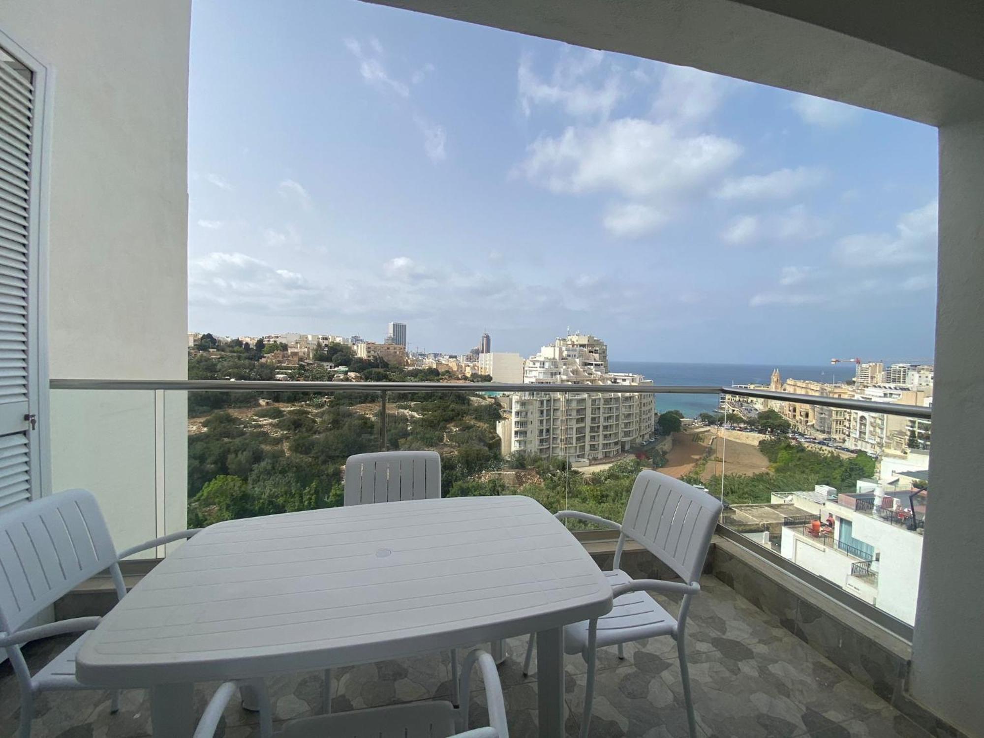 Spectacular Distant Seaview Apt 슬리에마 외부 사진